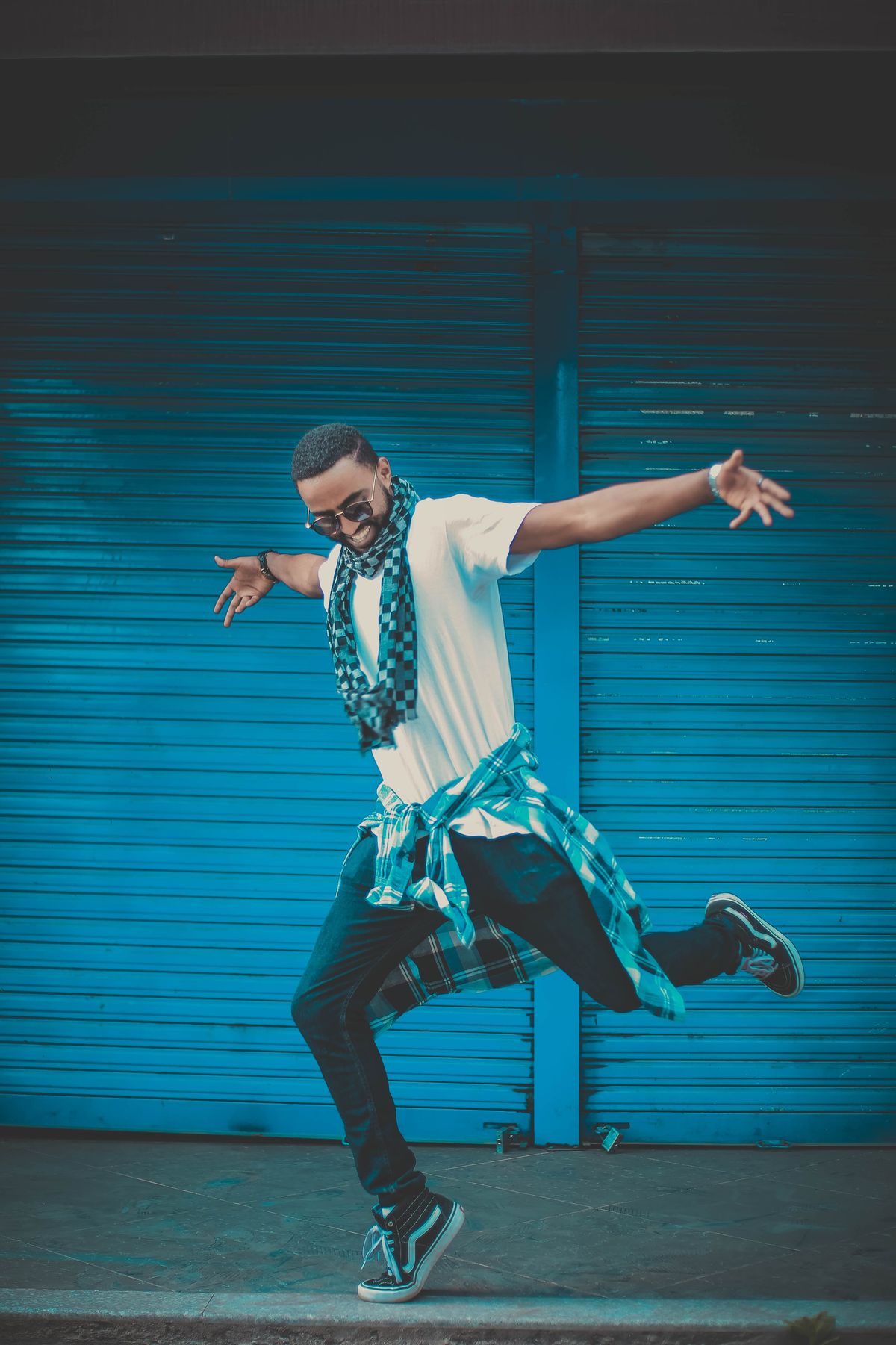 Hip Hop Dancer in motion at Nuex Studio